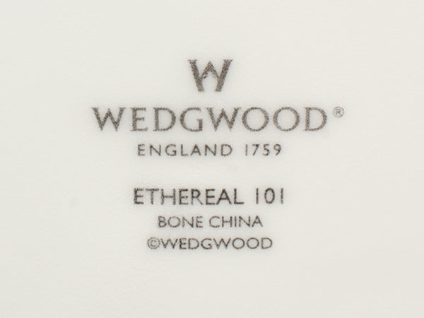 美品 WEDGWOOD スクエアボウル パスタプレート 皿 23cm エスリアル ETHEREAL ウエッジウッド