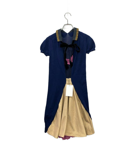 Sacai ショートスリーブニットドレス 12-01586 レディース SIZE 1 (S) サカイ