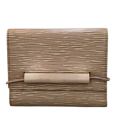ルイ・ヴィトン 三つ折り財布 ポルトフォイユ エラスティック エピ M6346B レディース LOUIS VUITTON