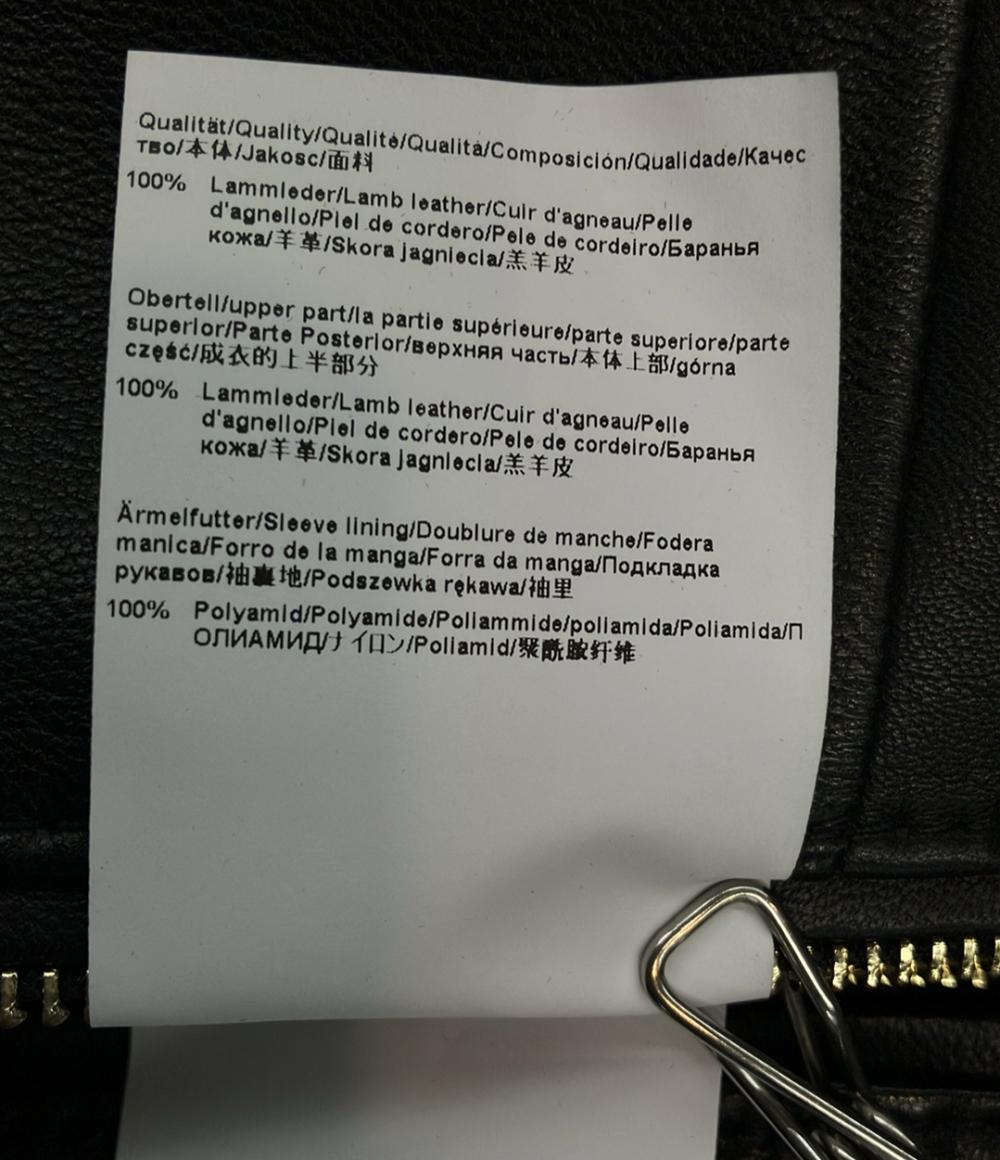 HUGO BOSS レザージャケット ラム 6001940 メンズ SIZE 50 (XL) ヒューゴボス