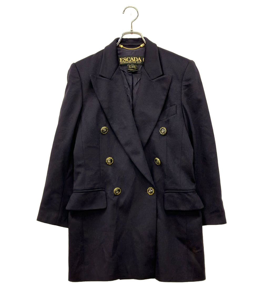 ESCADA ダブルジャケット カシミヤ100% レディース SIZE 36 (S) エスカーダ