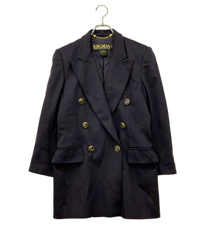 ESCADA ダブルジャケット カシミヤ100% レディース SIZE 36 (S) エスカーダ