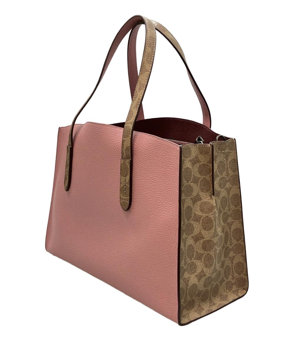 美品 COACH 2way ハンドバッグ ショルダーバッグ 斜め掛け トート