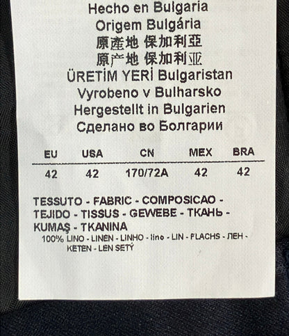 Emporio Armani ハイウエストパンツ タータンチェック 5NP38T52114 レディース SIZE 42 (L) エンポリオ・アルマーニ