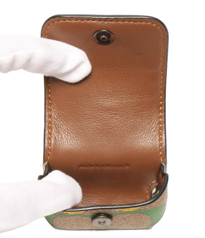 コーチ イヤホンケース シグネチャー レディース COACH