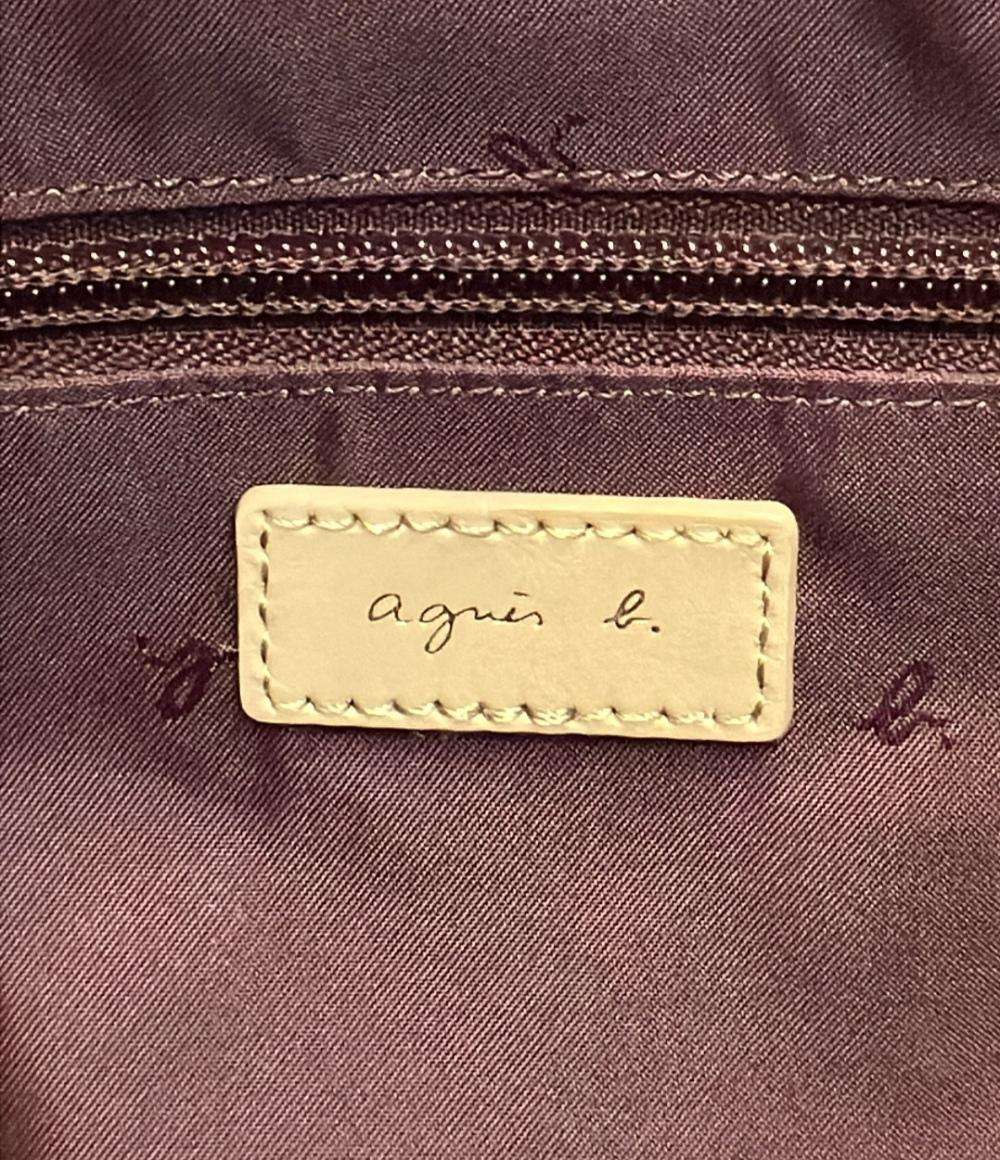 アニエスベー 2wayハンドバッグ ショルダーバッグ レディース agnes b