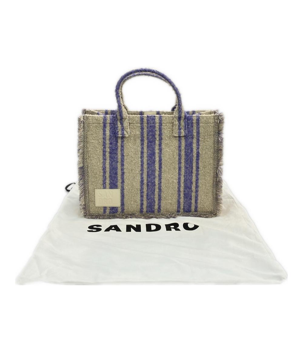 SANDRO トートバッグ ブークレツイード レディース サンドロ