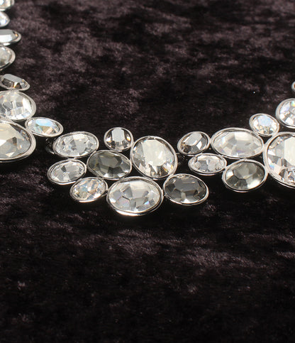 美品 SWAROVSKI ネックレス イヤリング 2点セット レディース スワロフスキー