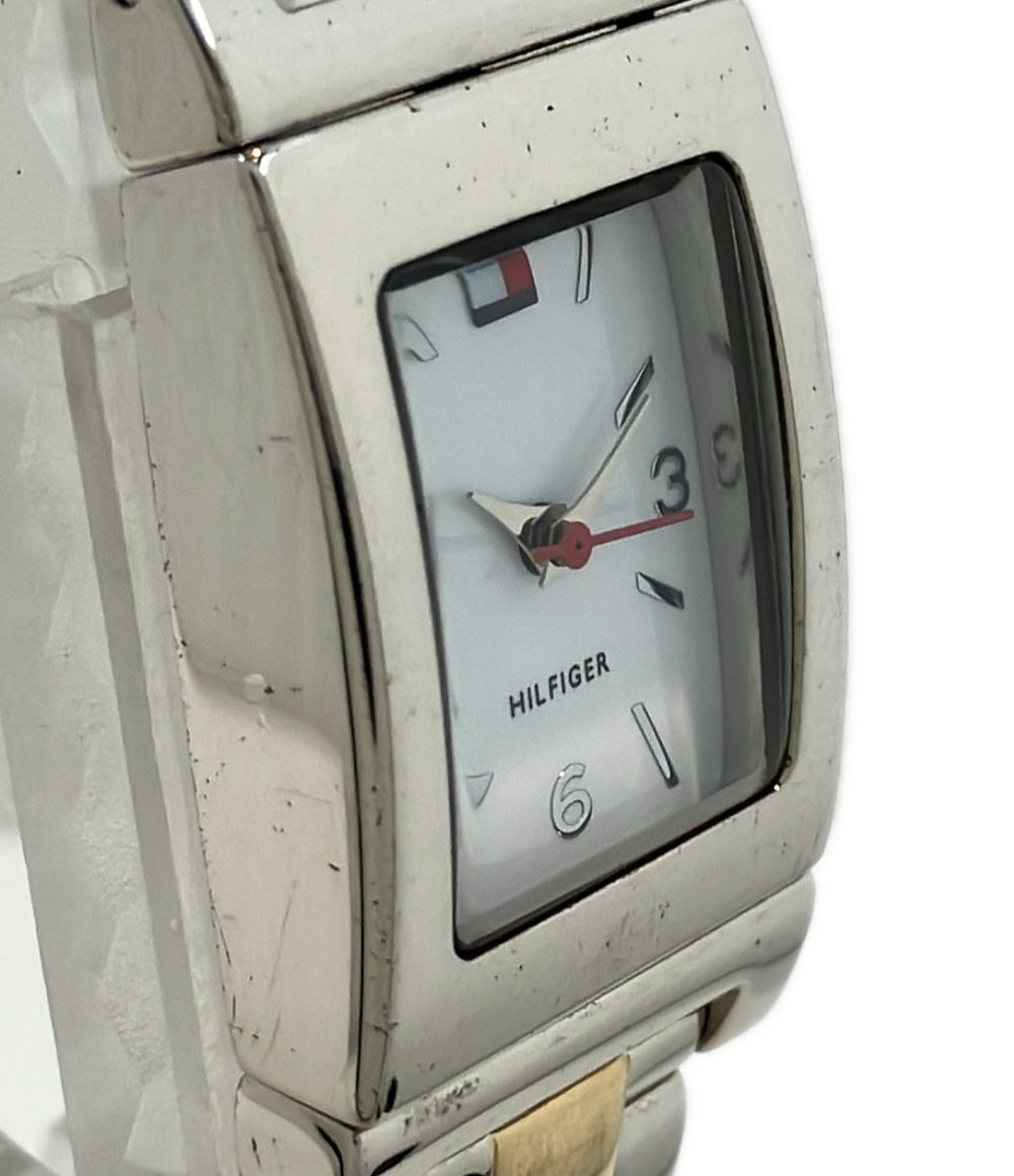 TOMMY HILFIGER 腕時計 クオーツ ホワイト T00186 レディース トミーヒルフィガー