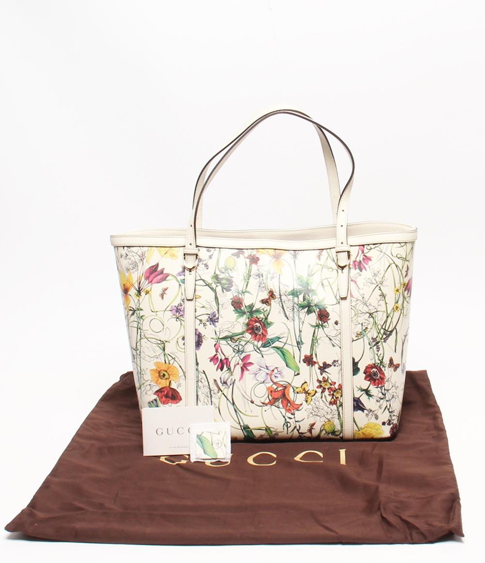 美品 グッチ トートバッグ フローラ 309613 002123 レディース GUCCI 