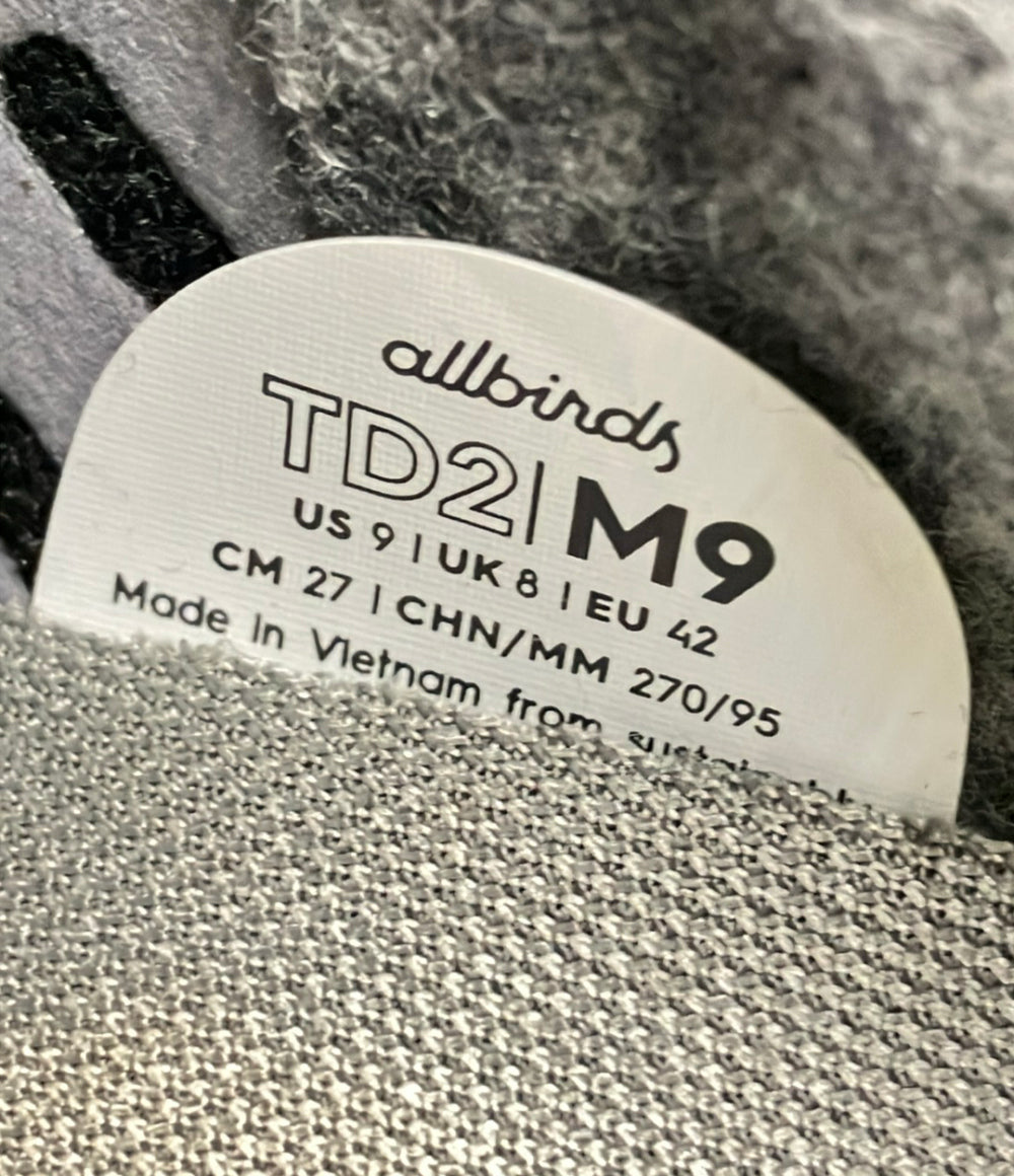 美品 Allbirds ローカットスニーカー メンズ SIZE 27.0 オールバーズ