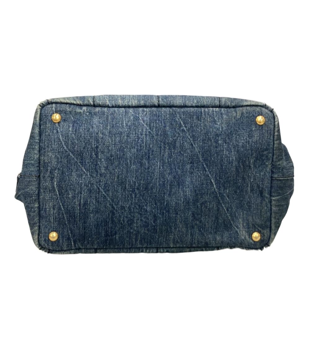 PRADA トートバッグ デニム レディース プラダ