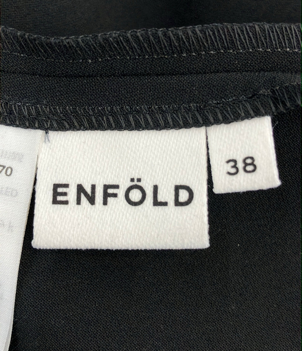 ENFOLD ベスト PLEATS TWO-WAY VEST 300hs230-0170 レディース SIZE 38 (M) エンフォルド