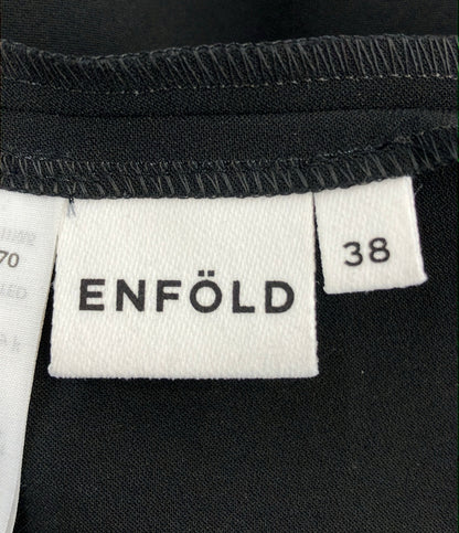 ENFOLD ベスト PLEATS TWO-WAY VEST 300hs230-0170 レディース SIZE 38 (M) エンフォルド