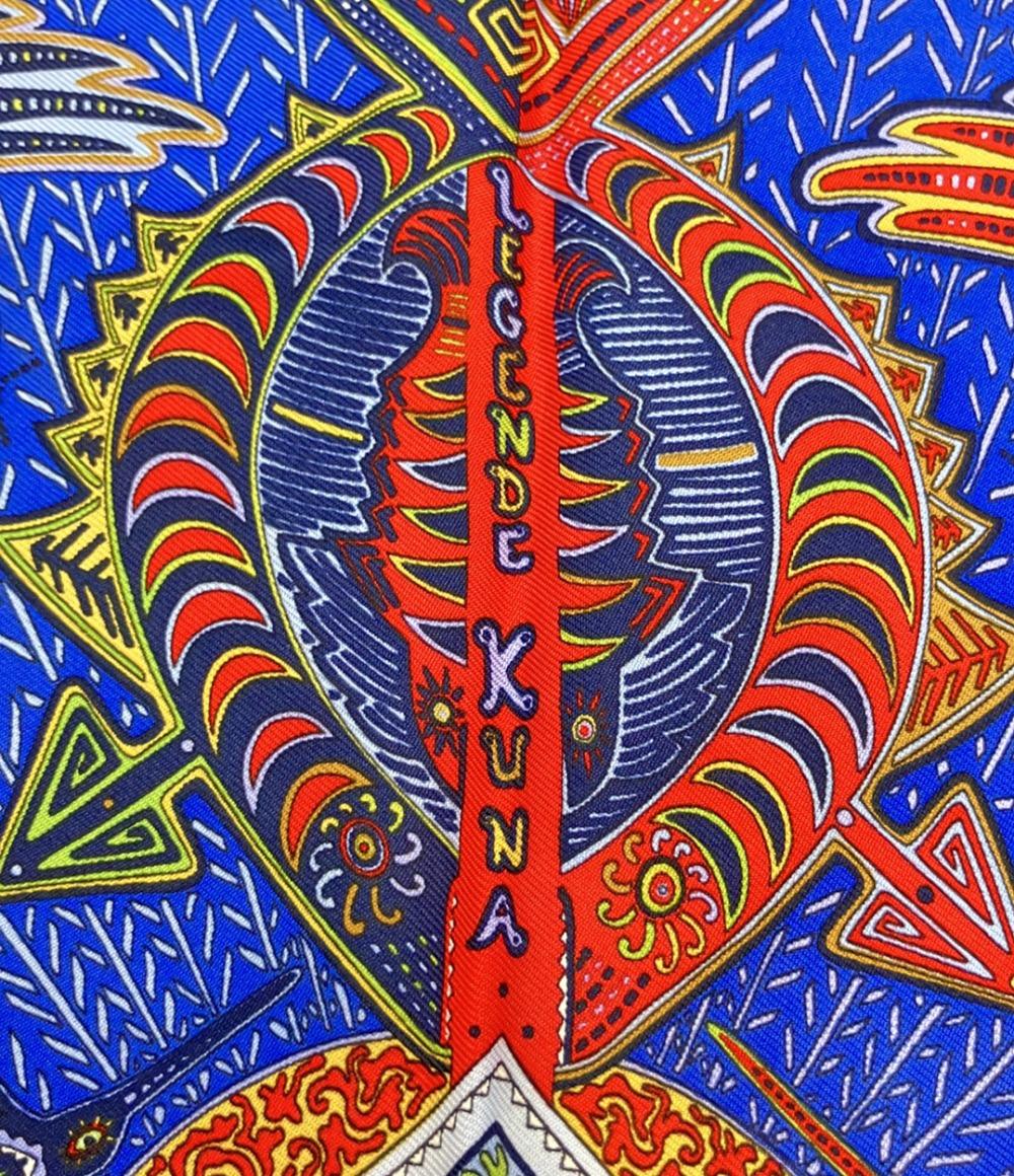 エルメス スカーフ プチカレ シルク 100% パナマのクナ族の伝説