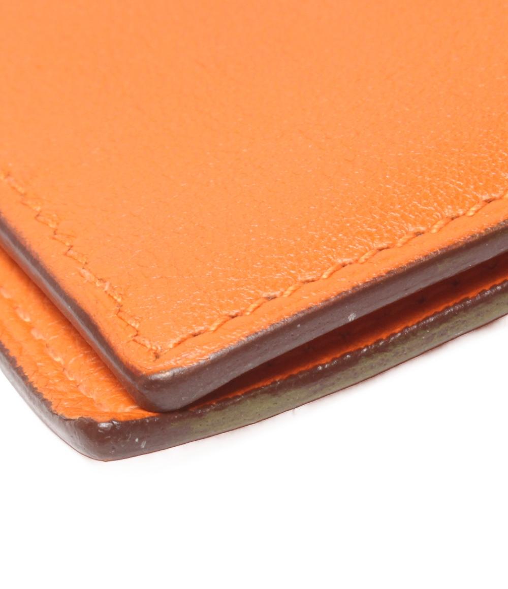 HERMES 手帳カバー □J刻印 シルバー金具 アジェンダPM レディース メンズ エルメス