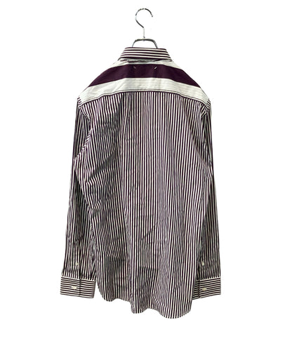 Maison Margiela 長袖シャツ 19AW ストライプ柄 フロントボタン S50DL0399 メンズ SIZE 42 (L) メゾンマルジェラ