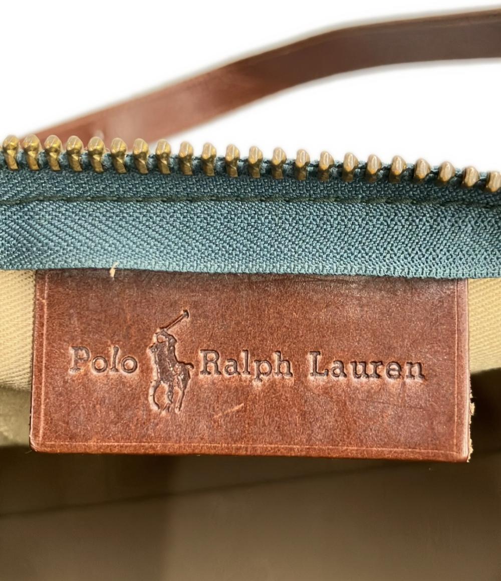 POLO RALPH LAUREN ボストンバッグ ショルダーバッグ 2WAY 斜め掛け チェック柄 レディース ポロラルフローレン