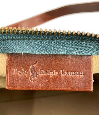POLO RALPH LAUREN ボストンバッグ ショルダーバッグ 2WAY 斜め掛け チェック柄 レディース ポロラルフローレン