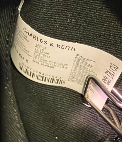 美品 CHARLES&KEITH ハンドバッグ リボンモチーフ レディース チャールズ＆キース