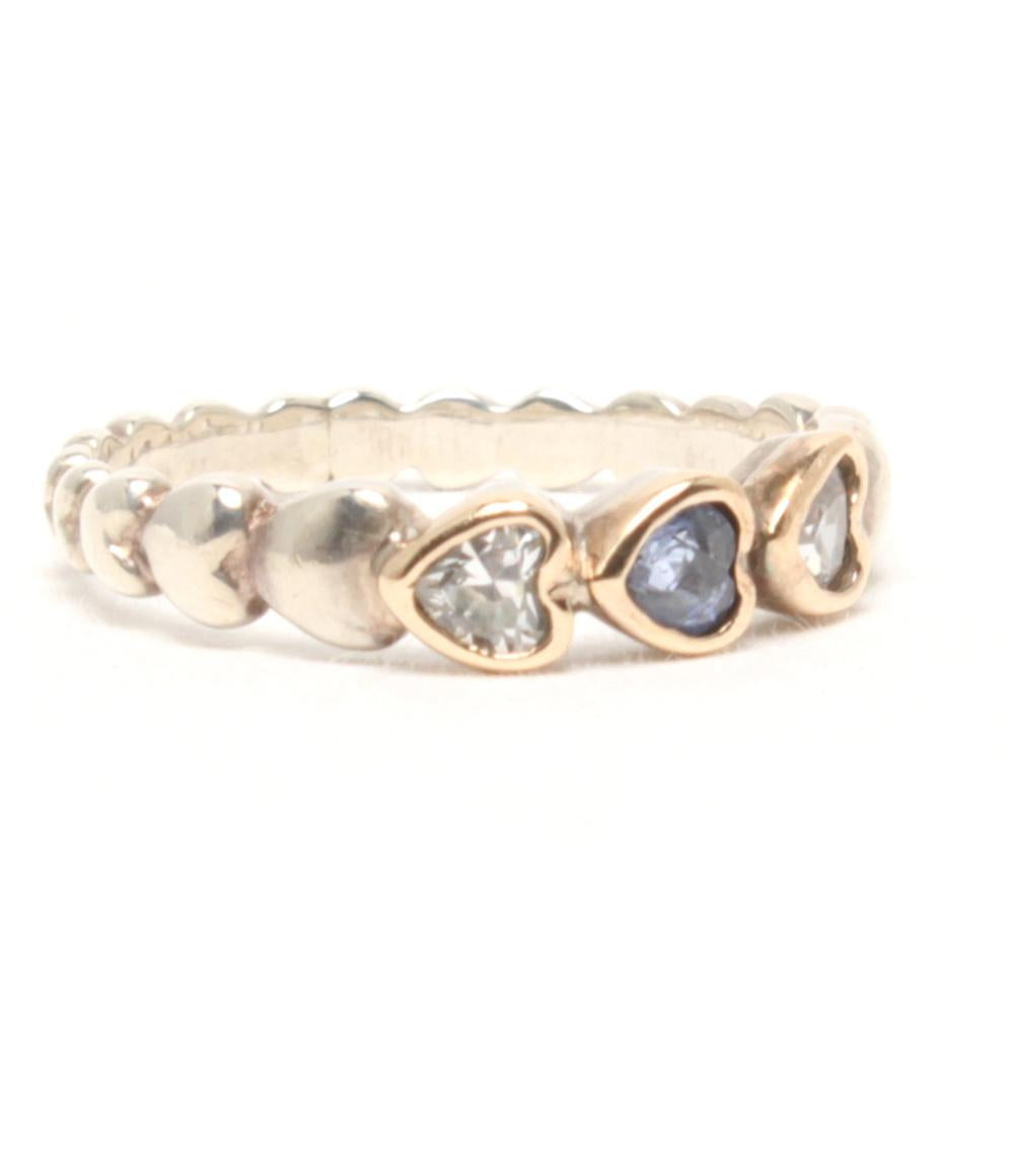 STAR JEWELRY リング 指輪 K10 Pt950 レディース SIZE 7号 スタージュエリー