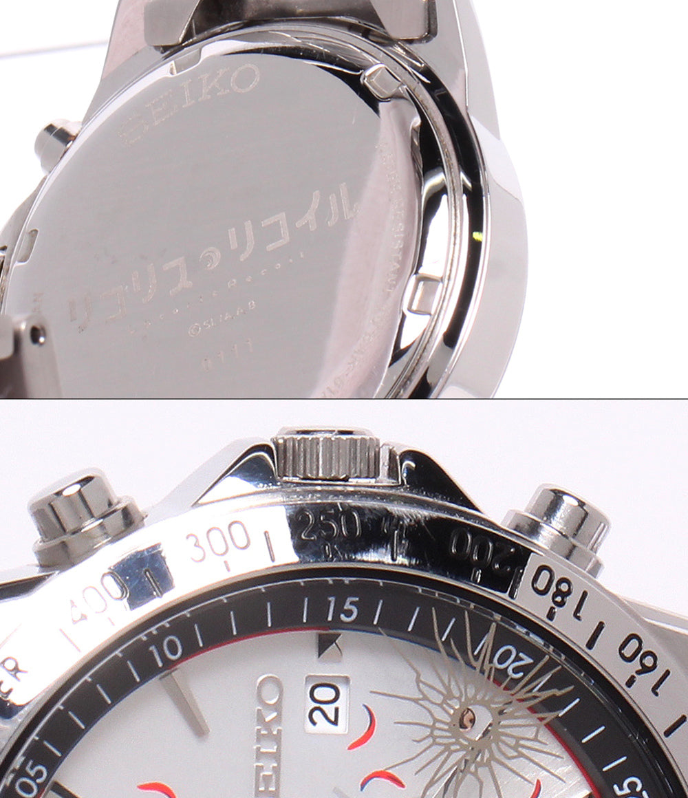 Grand Seiko 腕時計 リコリス・リコイル コラボレーションウォッチ SZER109 クオーツ シルバー 7T92-HDE0 メンズ セイコー