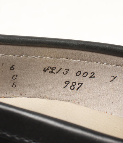 訳あり ALDEN ローファー 987 ペニーローファー コードバン ブラック メンズ SIZE 6 オールデン
