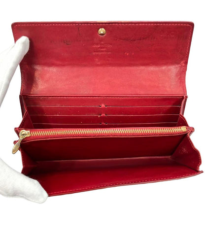 ルイ・ヴィトン 長財布 ポルトフォイユ サラ ヴェルニ M93530 レディース LOUIS VUITTON