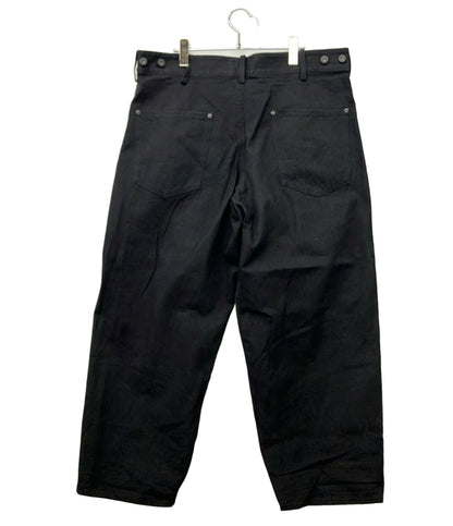 S'YTE デニムパンツ ワイドタック ヨウジヤマモト ウィッシュ加工 10 oz Denim Center Wide Tuck Pant US-P10-005 メンズ SIZE 3 (M) サイト