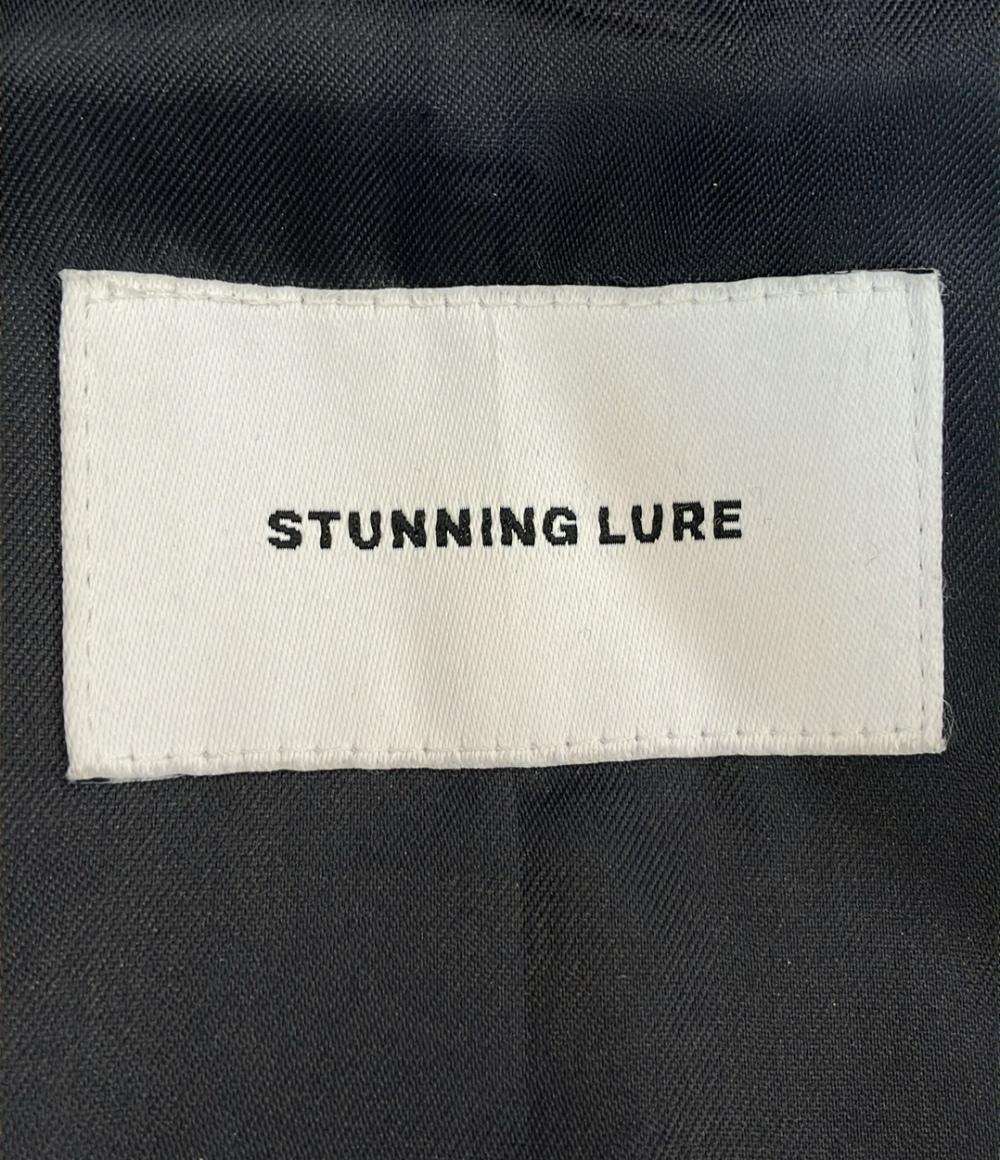 STUNNING LURE スプリットラグランロングコート レディース SIZE 1 スタニングルアー