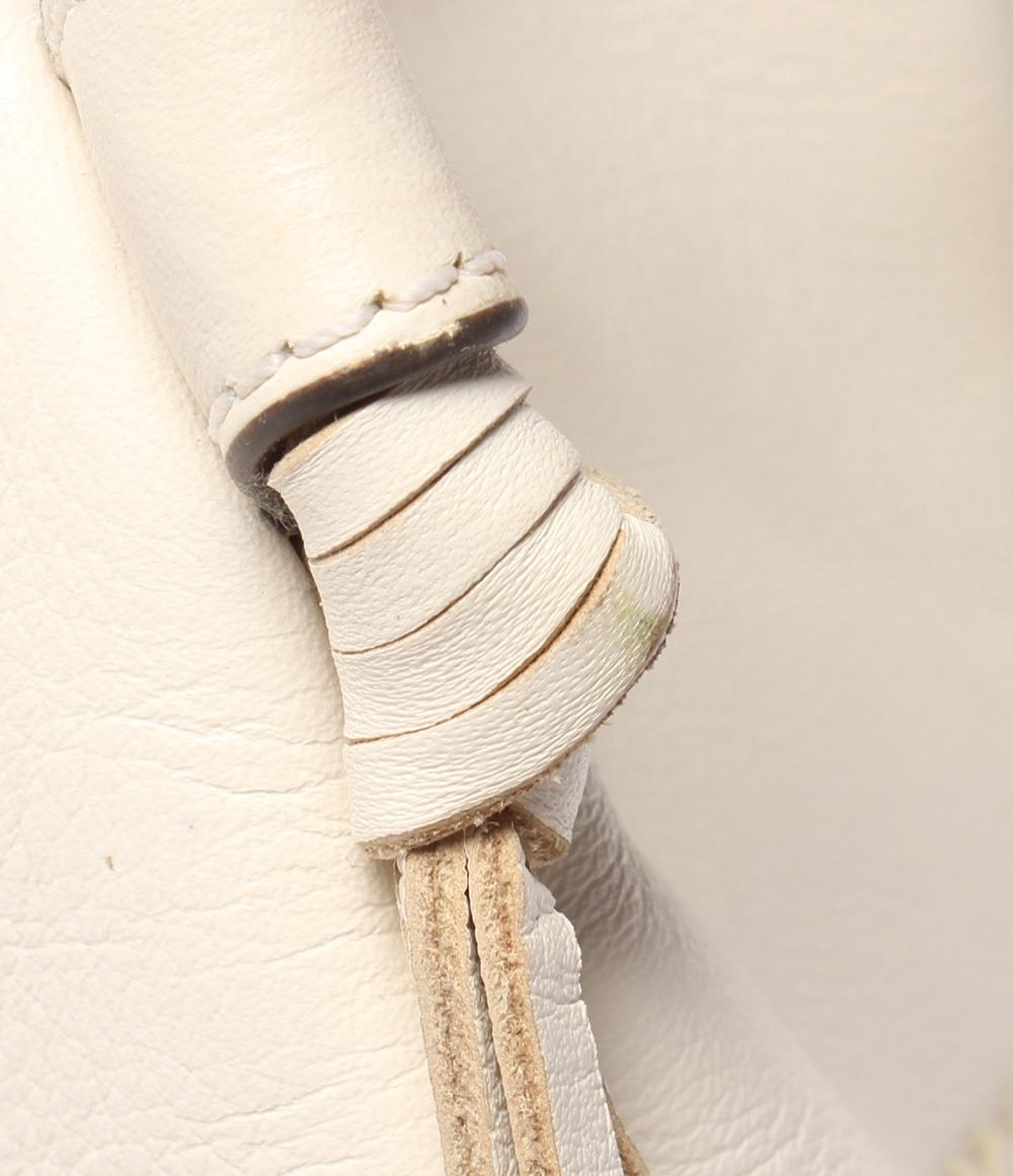 ジェイアンドエムデヴィッドソン 巾着ショルダーバッグ フリンジ  肩掛け レディース J&M Davidson