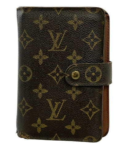 訳あり LOUIS VUITTON 二つ折り財布 モノグラム ポルトパピエジップ M61207 レディース ルイ・ヴィトン