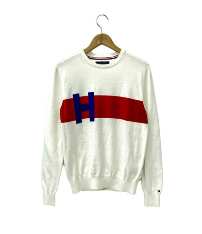 トミーヒルフィガー 長袖ニット Hロゴ メンズ SIZE XS TOMMY HILFIGER