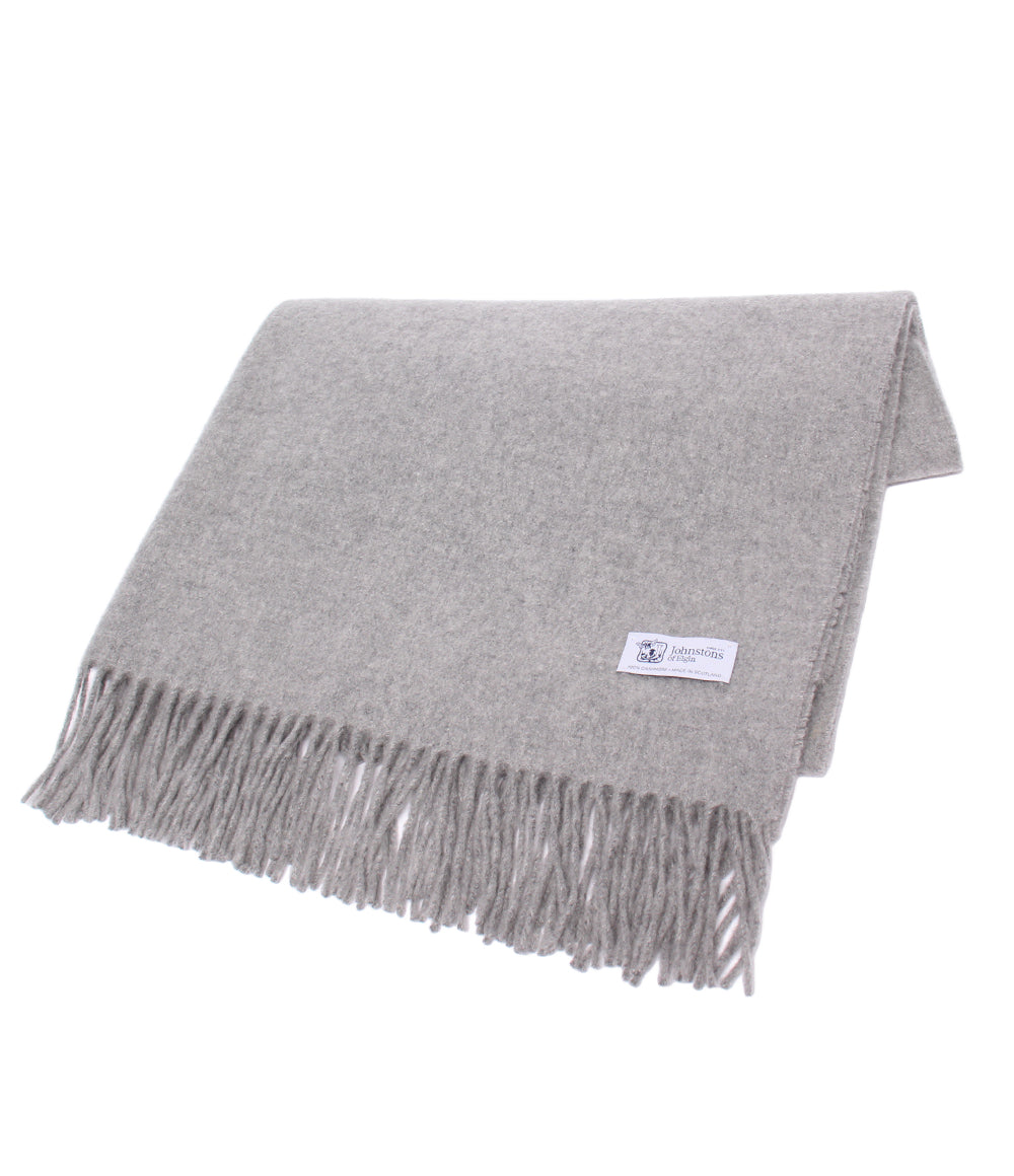 美品 Johnstons of Elgin ストール マフラー カシミア100% メンズ レディース ジョンストンズ オブ エルガン