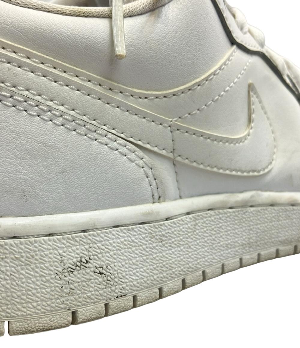 NIKE ローカットスニーカー エアジョーダン 1 553560-110 レディース SIZE 23.5 (M) ナイキ