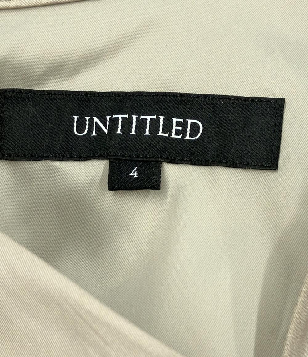 美品 アンタイトル 長袖ワンピース レディース SIZE 4 (XL) UNTITLED