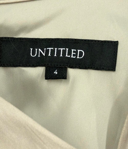 美品 アンタイトル 長袖ワンピース レディース SIZE 4 (XL) UNTITLED