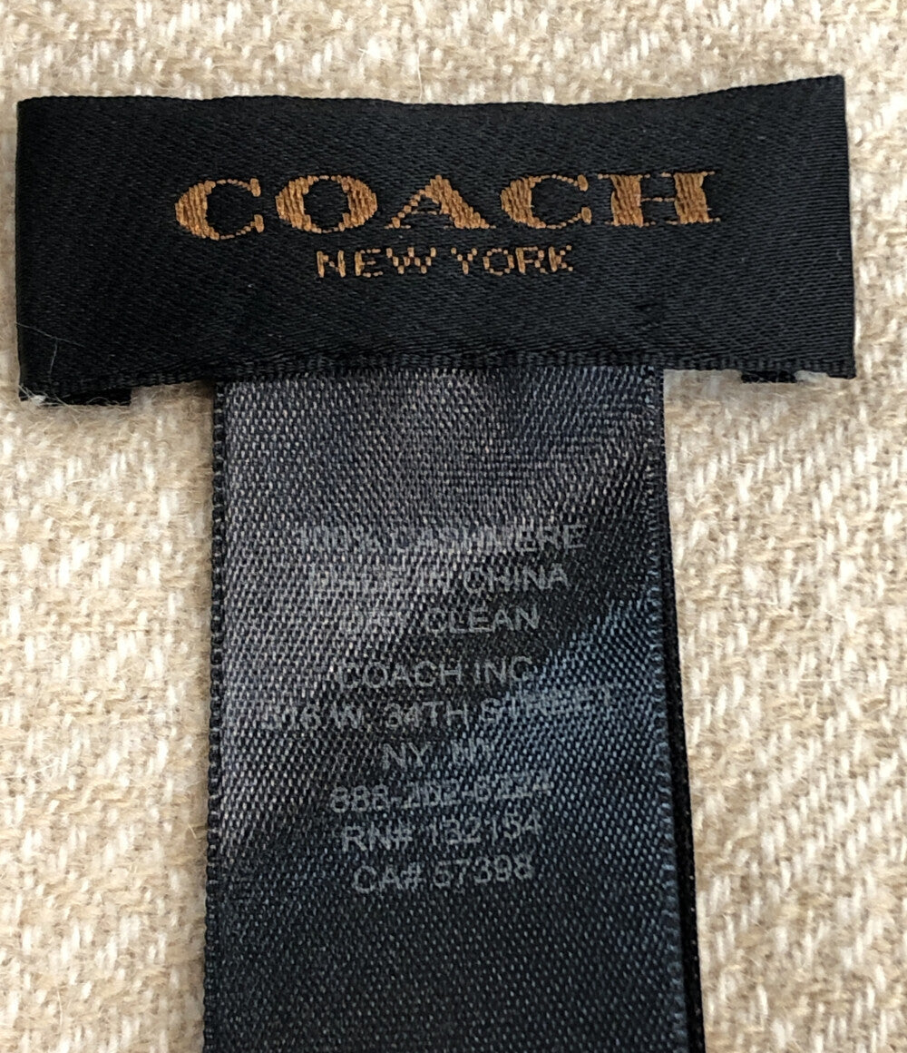 コーチ  マフラー カシミヤ100%      レディース  (複数サイズ) COACH