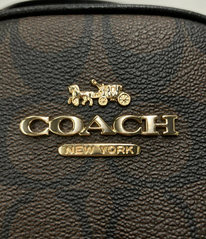 美品 COACH ショルダーバッグ スマホショルダー ポシェット 斜め掛け シグネチャー CC872 ユニセックス コーチ