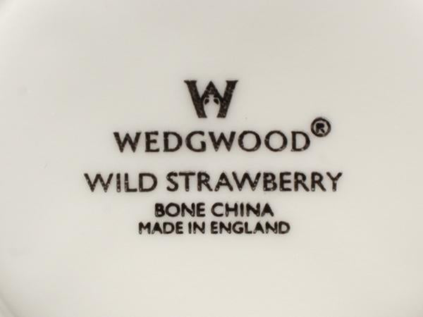 美品 WEDGWOOD カップ＆ソーサー 2客セット ペア ワイルドストロベリー ウェッジウッド