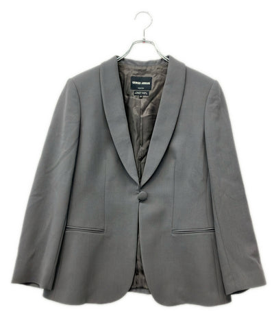 美品 GIORGIO ARMANI テーラードジャケット KAG18T 0A143 レディース SIZE 48 (XL) ジョルジオアルマーニ