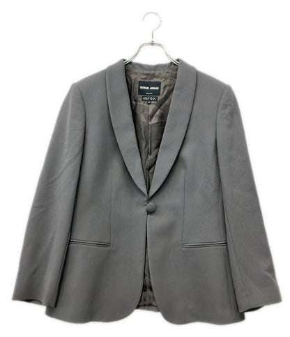 美品 GIORGIO ARMANI テーラードジャケット KAG18T 0A143 レディース SIZE 48 (XL) ジョルジオアルマーニ