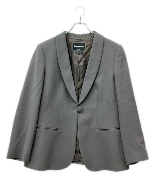 美品 GIORGIO ARMANI テーラードジャケット KAG18T 0A143 レディース SIZE 48 (XL) ジョルジオアルマーニ
