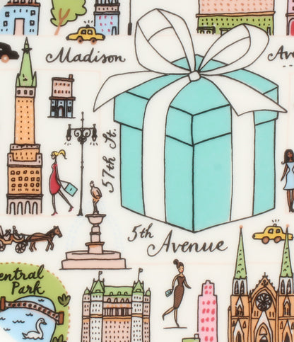 美品 Tiffany & Co. プレート 皿 2点セット 19cm 5th アベニュー ティファニー