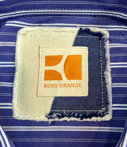 ボスオレンジ ストライプ柄長袖シャツ メンズ SIZE M (M) BOSS ORANGE