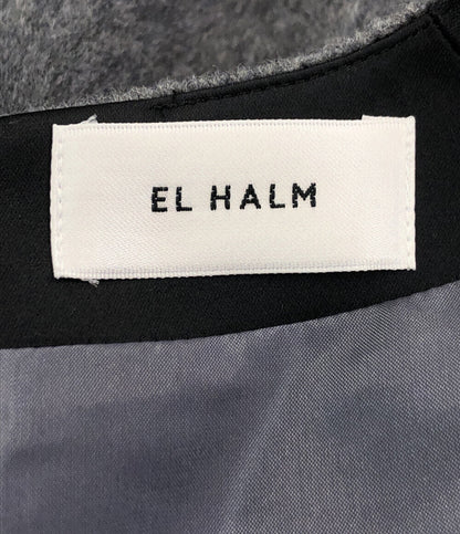 美品 抜け衿半袖ワンピース     217-D033-05 レディース SIZE 2 (L) EL HALM