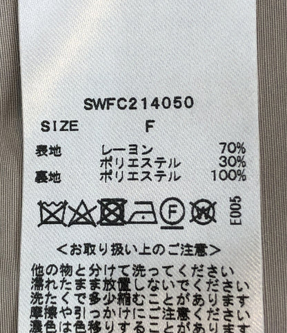 スナイデル  ラップコート      レディース SIZE F (M) snidel