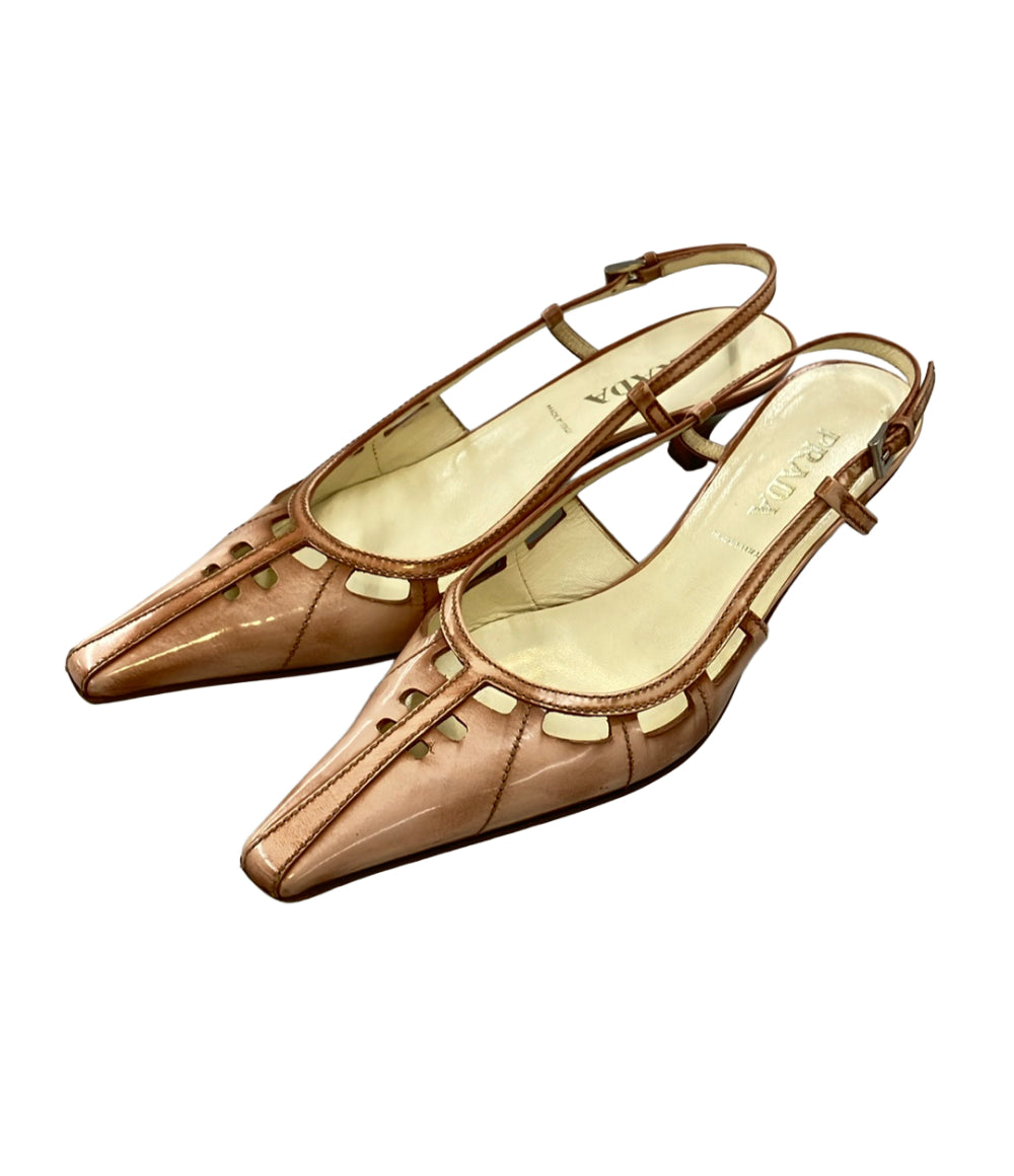 PRADA バックストラップパンプス レディース SIZE 36 (23cm) プラダ