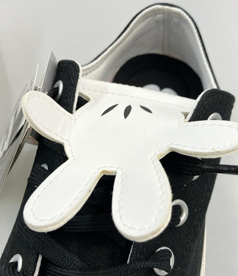 美品 CONVERSE ローカットスニーカー ×ミッキーマウス ディズニー レディース SIZE 25.0 (XL) コンバース