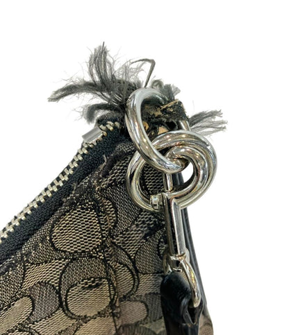 訳あり COACH ショルダーバッグ 斜め掛け シグネチャー レディース コーチ